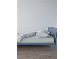 Beddinghouse Jersey - Topper Hoeslaken - 160x200/220 - Licht blauw