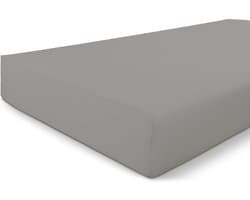 Byrklund Jersey Hoeslaken - Hoeslaken 160x200 - 100% Katoen - Taupe