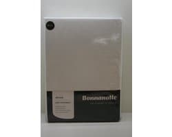Bonnanotte - Hoeslaken - Split - Jersey - 180x200/210 - wit