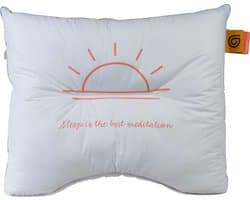 Gilder® ZEN kussen Soft | vulling 25% microvezel (Microdown), 75% 3d-vezel | vulgewicht 875 gr. | anti-allergisch | 60x70 cm