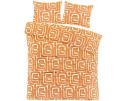 Day Dream Sem - Dekbedovertrek - Tweepersoons - 200x200/220 cm - Oranje
