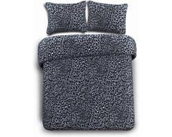 Day Dream Panter - Dekbedovertrek - Lits-jumeaux - 240x200/220 cm - Grijs