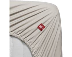 Beddinghouse - Percale Katoen - Topper Hoeslaken - 160x200 cm - Naturel