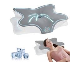 Traagschuim hoofdkussen - Vlinderkussen - Anti snurk - Ergonomisch vlinder hoofdkussen - Orthopedisch & Ergonomisch Hoofdkussen -