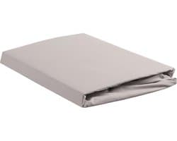 Beddinghouse Percale katoen - Hoeslaken - 160x200 - Licht grijs