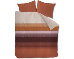 Beddinghouse Bruno dekbedovertrek - Tweepersoons - 200x200/220 - Steenrood