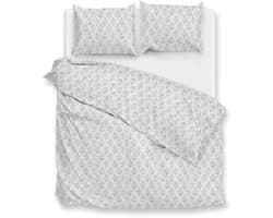 Zo Home Dekbedovertrek Microvezel Vittoria - grey 200x200/220cm