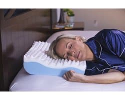 Contour Comfort pillow | comfort kussen | ondersteunend kussen | ergonomisch kussen | spierontspannend kussen
