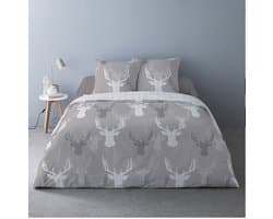 Luxe Katoen Flanel dekbedovertrek Invierno Weimar - 240x220