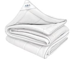 Ada Sleep dekbed - 200x200 cm - wit - all year - enkel - wasbaar - anti allergie - dekbed zonder overtrek - zomerdekbed & winterdekbed