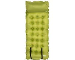 NILS CAMP NC4018 - Zelfopblaasbare Mat met Kussen - Compact - Donkergrijs