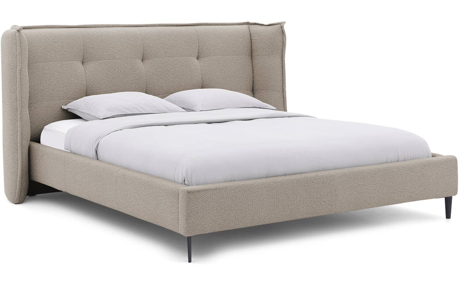 Goossens Gestoffeerd Bedframe Octaaf, 160 x 200 cm