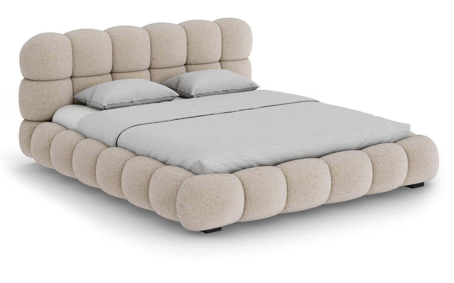 Goossens Gestoffeerd Bedframe Cloud, 180 x 200 cm