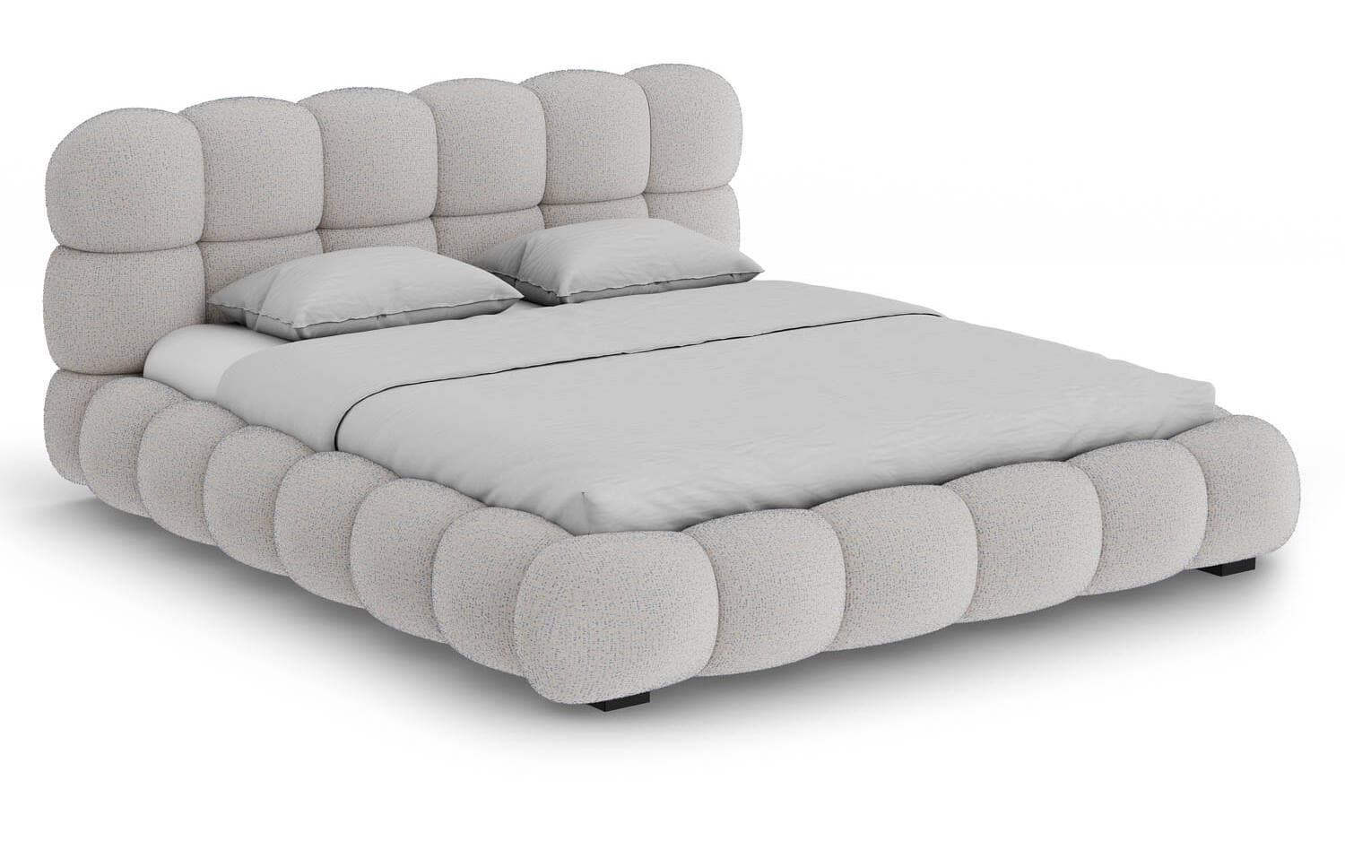 Goossens Gestoffeerd Bedframe Cloud, 180 x 200 cm