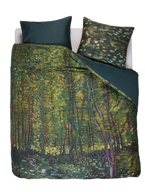Beddinghouse x Van Gogh Museum Trees Groen Dekbedovertrek