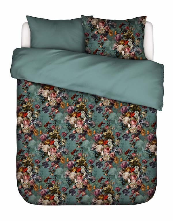 Essenza Karli dekbedovertrek Reef green