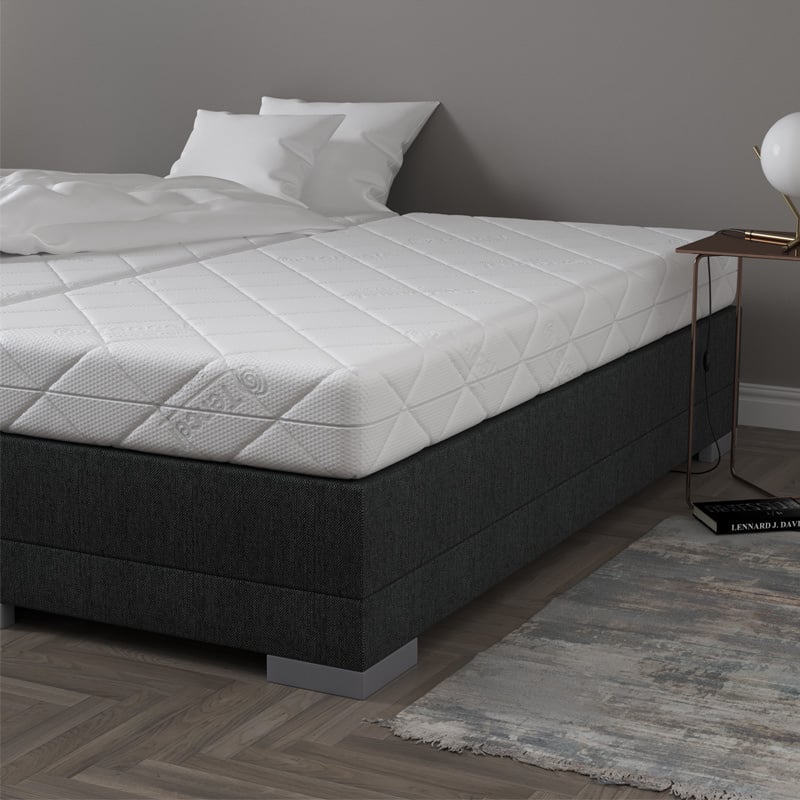 Matras Dreamline - Pocketvering & HR55 Koudschuim - 180x220 cm met Pocketvering & HR55 Koudschuim Kern - Van Bellagio - Comfort: Medium / stevig -