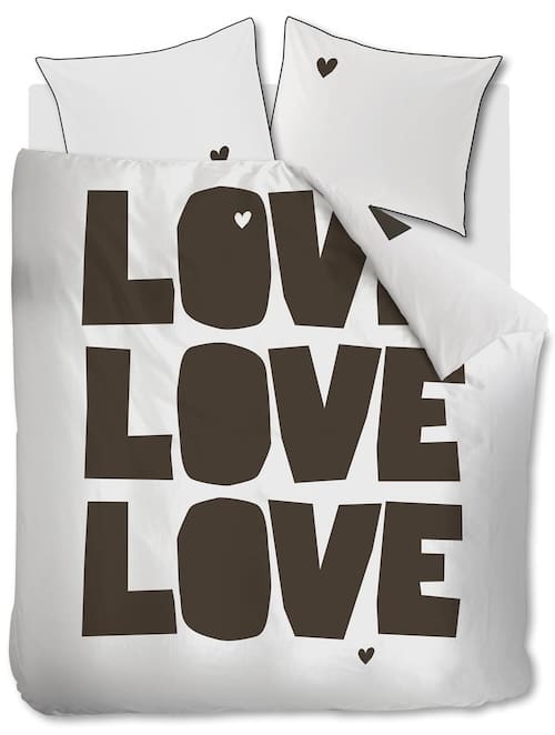 vtwonen dekbedovertrek Bold Love Naturel