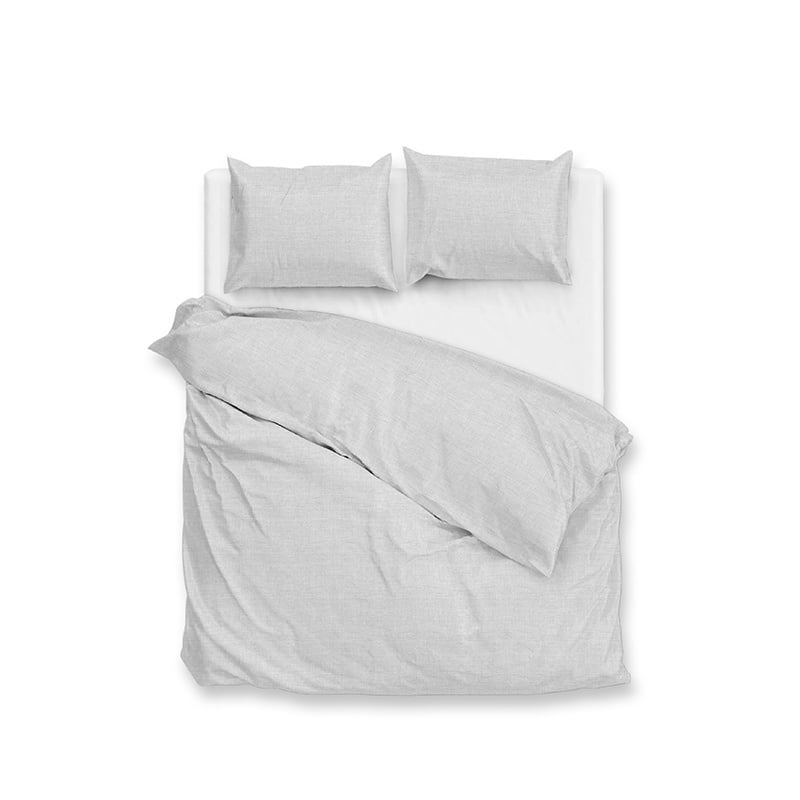 Dekbedovertrek Katoen - (x240 cm) - Blauw/ Groen/ Grijs/ Roze/ Beige Flanel - Dessin: Effen - Zo!Home - Dekbed-Discounter.nl