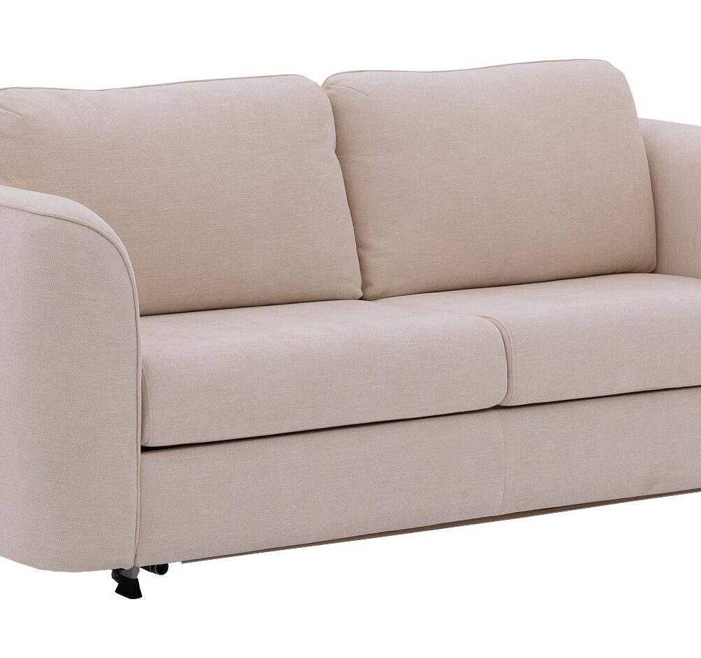 Goossens Slaapbank Dalvik, 2,5 zits inclusief matras 140 cm