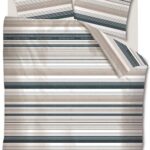 Riviera Maison Dekbedovertrek Sturdy Stripe Marineblauw