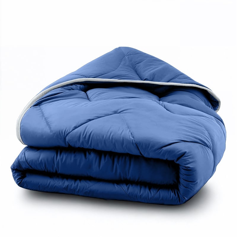 Dekbed Easy Dekbed Luxe Dekbed en Overtrek in één! Navy - Easy - zonder overtrek - 140x200 cm (Eenpersoons) - White House Bedding - 300 Gram per m²