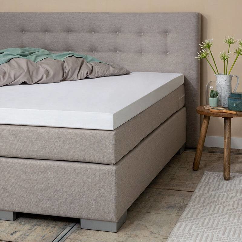 Molton Hoeslakens Luxe - 100% katoen - 160x200 cm - Presence Matrasbeschermer - Dekbed-Discounter.nl