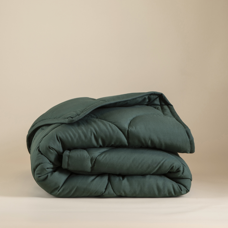 Dekbed Lazy & Dekbedovertrek in 1 Uni - Enkel , Easy - zonder overtrek - 200x200 cm (Tweepersoons) - Sleeptime - 300 gsm - Dekbed-Discounter.nl