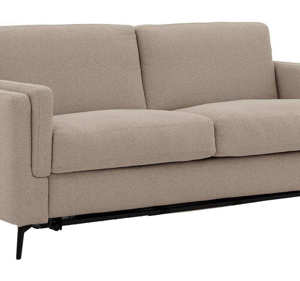 Goossens Excellent Slaapbank Silkeborg, 2 zits- matras 140 cm breed