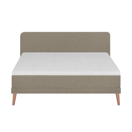 by fonQ Loa Boxspring - 140 x 200 cm - Beige