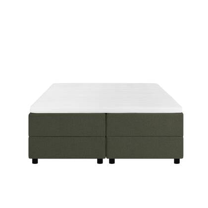 by fonQ Stilo Boxspring met Opbergruimte - 160 x 200 cm - Mosgroen