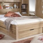 Bed RIGA 160x200 cm sonoma met lades