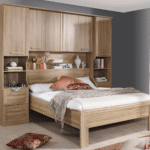 Bed en brugkast RIGA 160x200 cm sonoma zonder lade