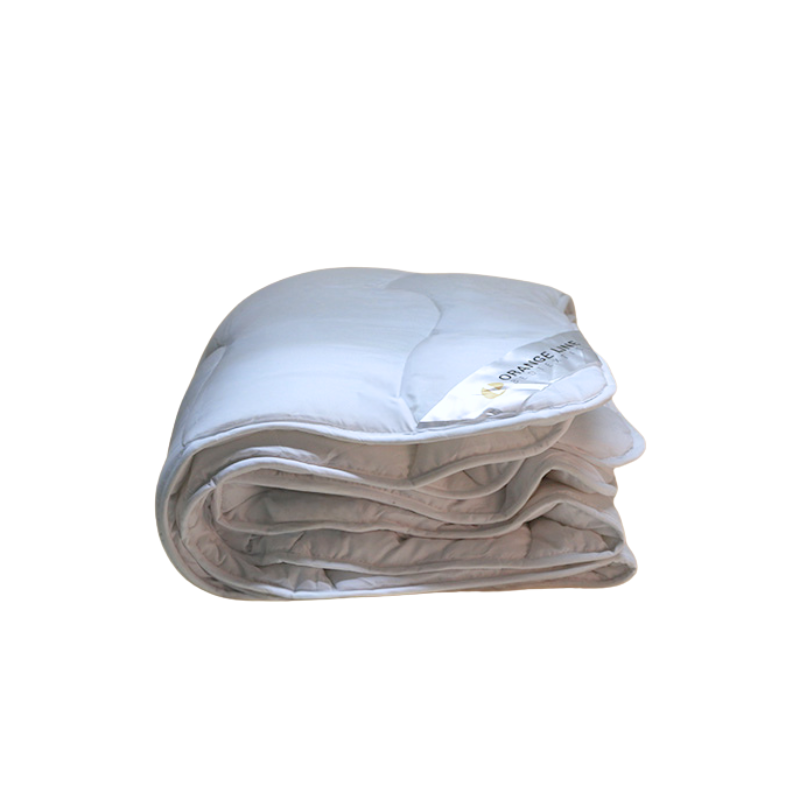 Dekbed Effen 140x200 Cm Vochtregulerend Orange Line - Dekbed-Discounter.nl