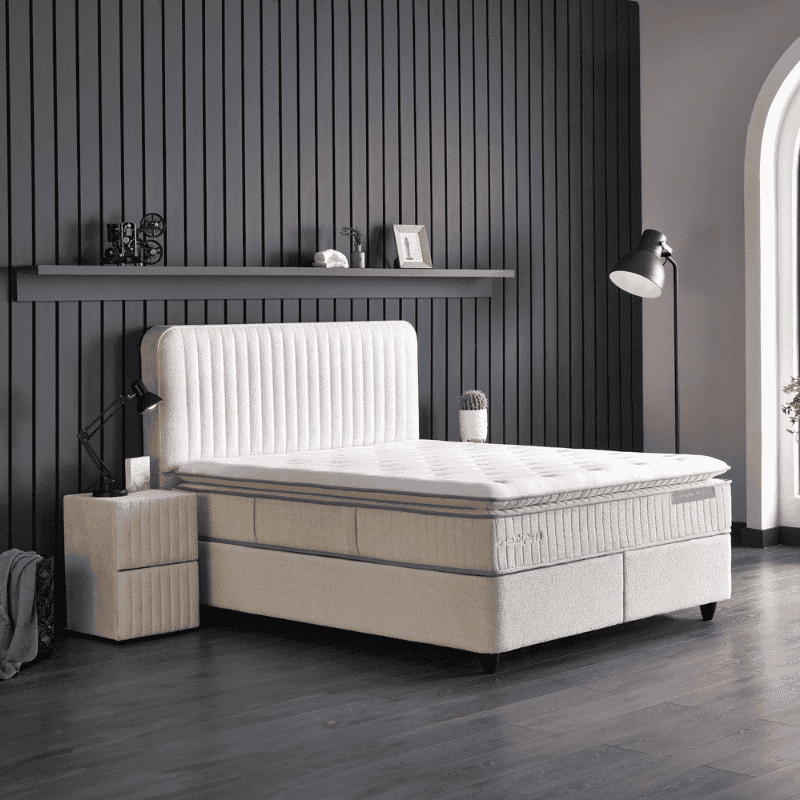Boxspring Met Opbergruimte Bridabedd 140x200 Cm Direct Leverbaar SKYBEDD - Dekbed-Discounter.nl