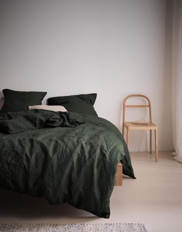 Marc O'Polo Valka Deep green dekbedovertrek