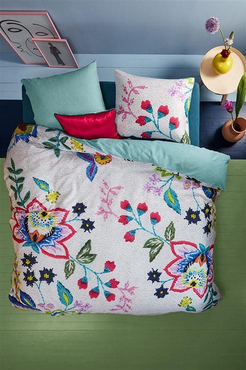 Beddinghouse Mae Groen dekbedovertrek