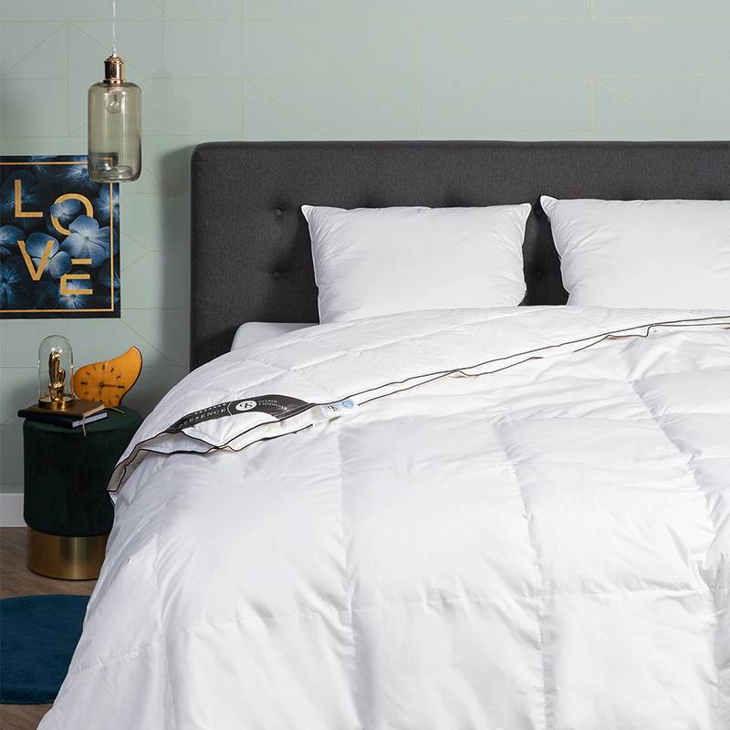 Dekbed Dons 100% Eendendons 4 Seizoenen - 4 Seizoenen & Zomer & Winter - 200x220 Cm (Tweepersoons) - Presence 270 Gr (170 Gr + 100 Gr) - Dekbed-Discounter.nl