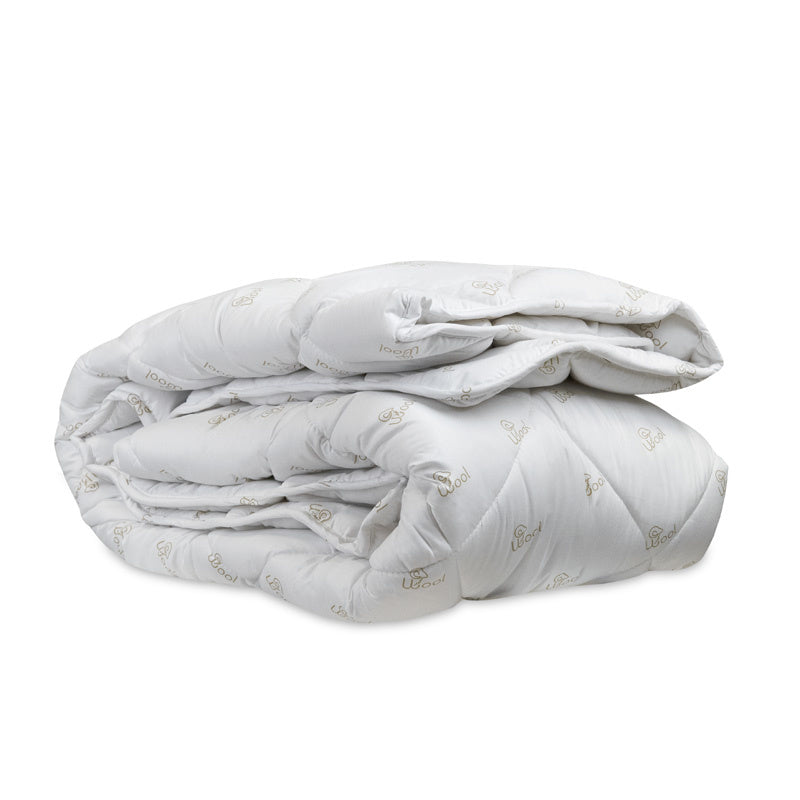 Dekbed Natural Wol All Season - 200x200 Cm (Tweepersoons) - Nightlife 450 Gram - Dekbed-Discounter.nl