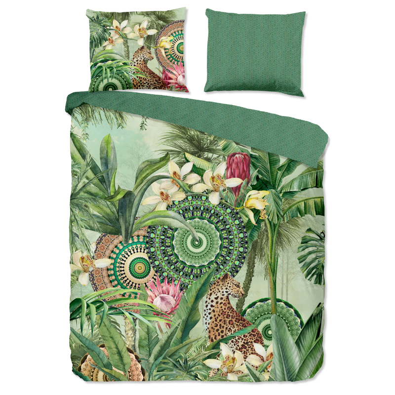 Dekbedovertrek Katoen Satijn Abhita Tweepersoons (200x200 Cm) Katoen Satijn HIP - Overtrek - 200x200 Cm (Tweepersoons) - HIP - Dekbed-Discounter.nl