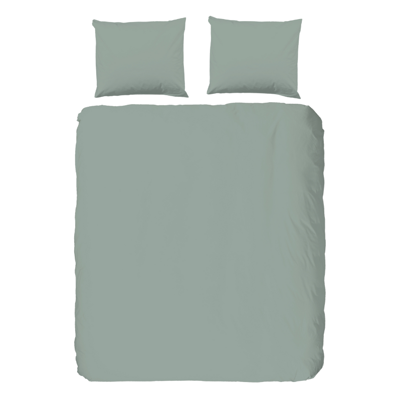 Dekbedovertrek Pure Uni Lichtgroen LitsJumeaux (240x220 Cm) Lichtgroen Microvezel Effen Pure - Overtrek - 240x220 Cm (Lits-Jumeaux) - Pure - Dekbed-Discounter.nl