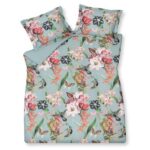 Vandyck Flower Mix pearl blue dekbedovertrek