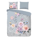 2e -50% | Dekbedovertrek Natuur & Bloemen 140x200 Cm Ademend & Anti-allergisch & Verwarmend Good Morning - Dekbed-Discounter.nl