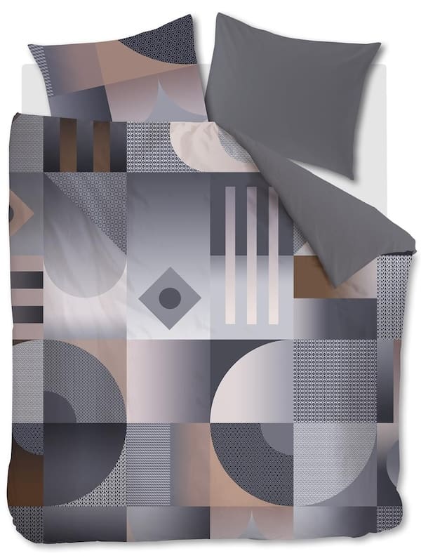 Beddinghouse Dutch Design Robbinson Grijs dekbedovertrek