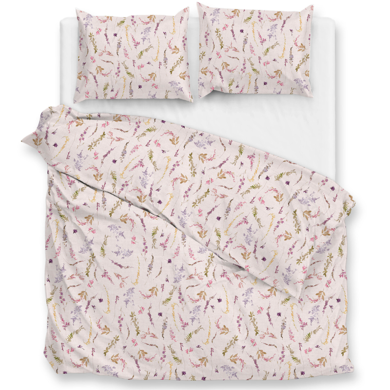 Dekbedovertrek Percale Katoen Paco Tweepersoons (200x200 Cm) Roze Katoen Zo!Home - Overtrek - 200x200 Cm (Tweepersoons) - Zo!Home - Dekbed-Discounter.nl